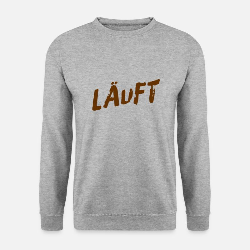 alles gut - Unisex Pullover - Weißgrau meliert