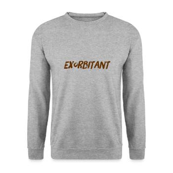 I'm awesome - Unisex Sweatshirt - salt & pepper - Front - Alina (178cm) & Michal (187cm)