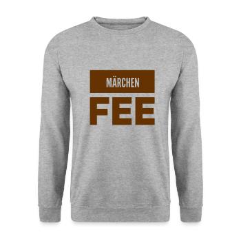 J’adore les contes de fées - Sweat-shirt Unisexe - gris chiné - Devant - Alina (178cm) & Michal (187cm)