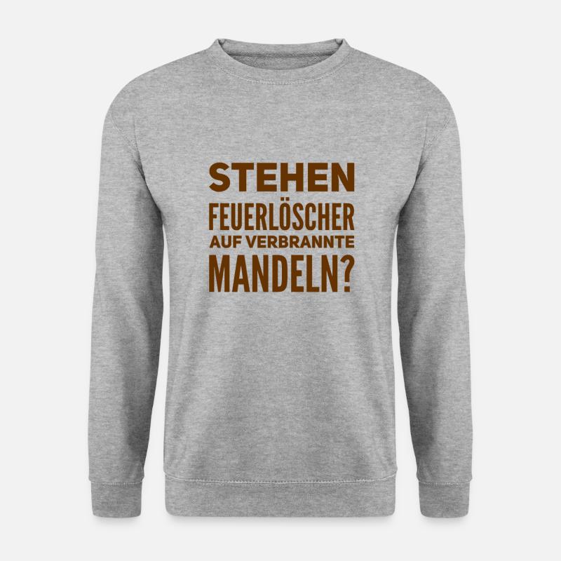 die lieben Feuerlöscher - Unisex Pullover - Weißgrau meliert