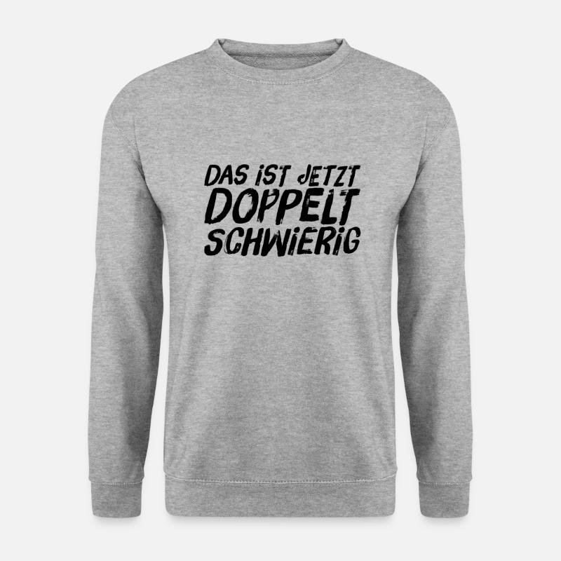 higher difficulty - Unisex Sweatshirt - salt & pepper