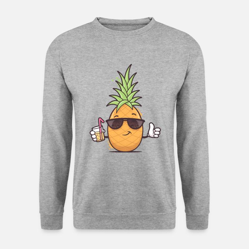 Cool Pineapple - Unisex Sweatshirt - salt & pepper