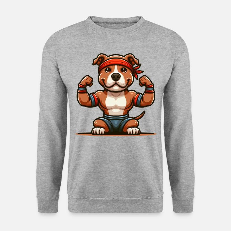 Pitbull Le Carrossier - Sweat-shirt Unisexe - gris chiné