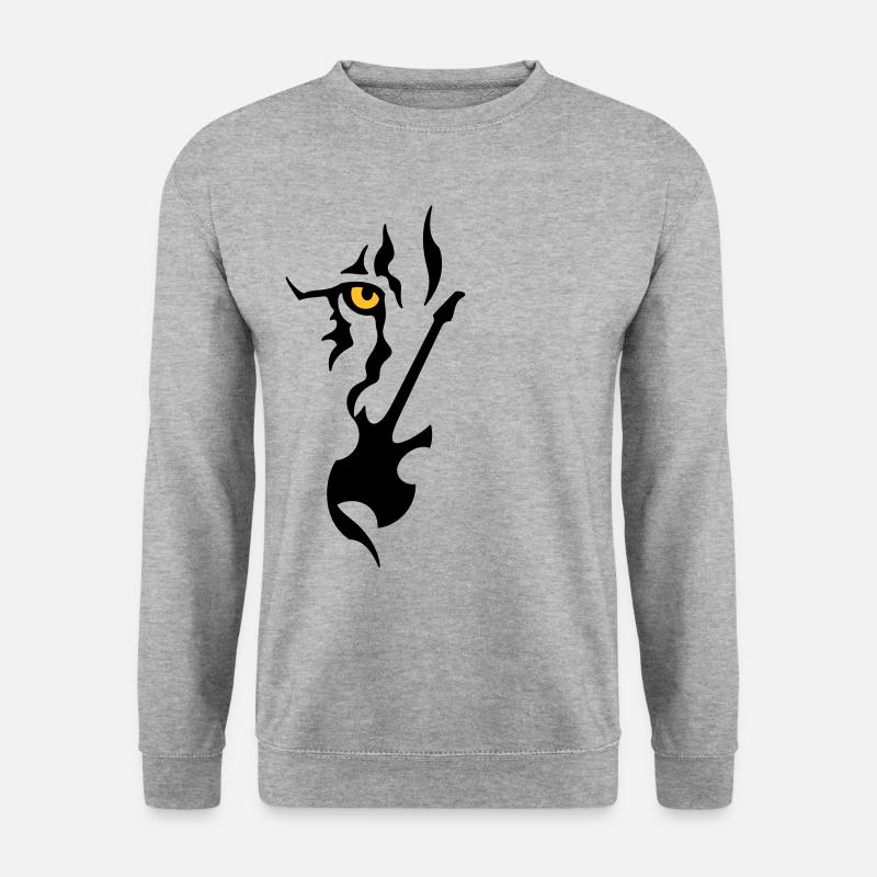 Rock and Roar Guitar Solo - Unisex Sweatshirt - salt & pepper