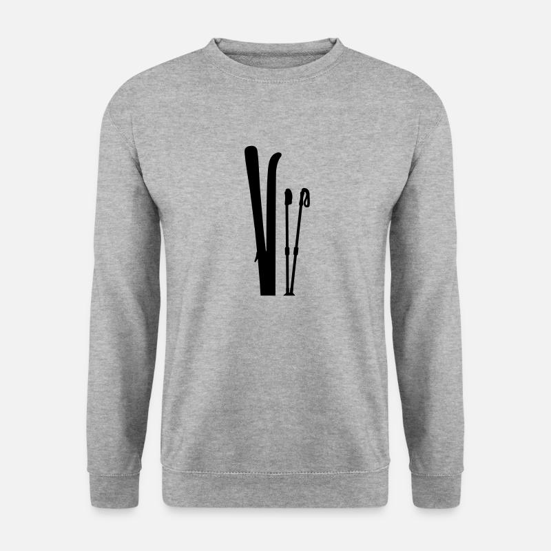 Ski - Sweat-shirt Unisexe - gris chiné