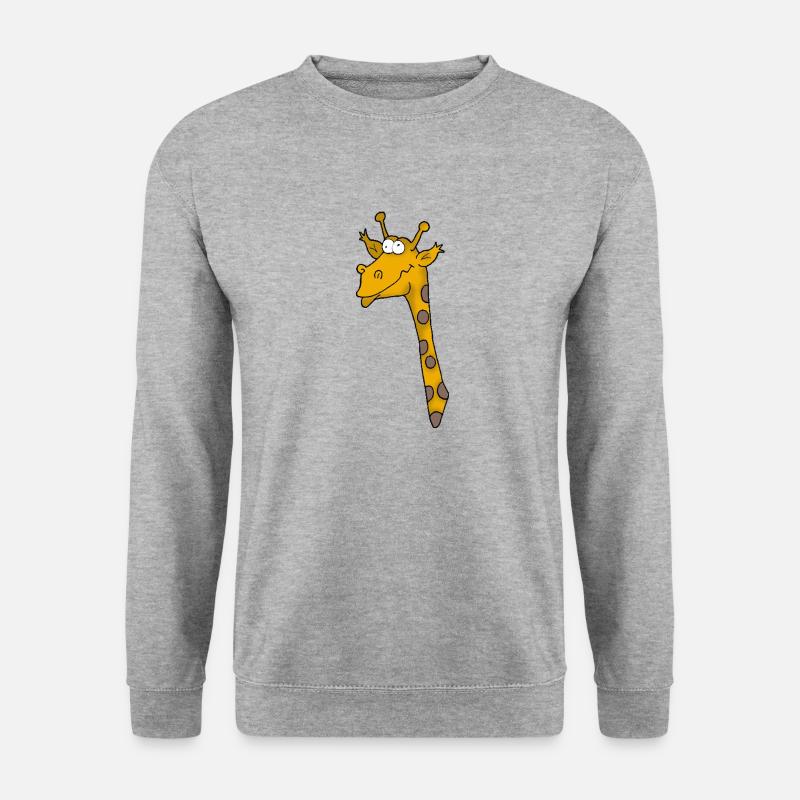 Giraffe 3 - Unisex Sweatshirt - salt & pepper