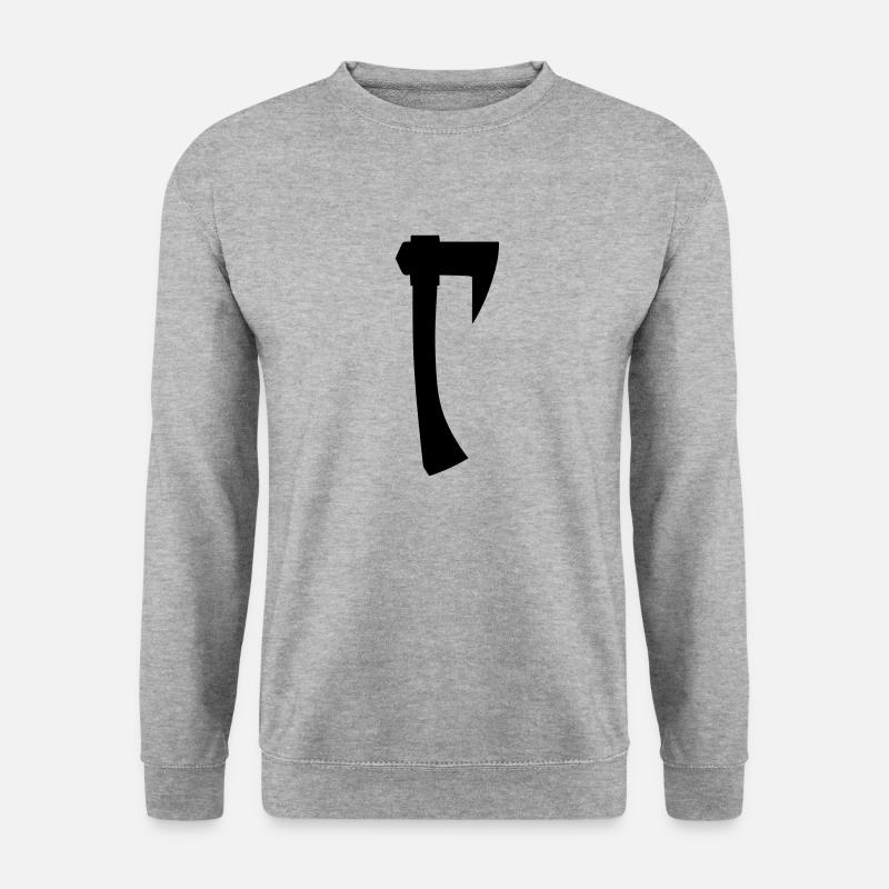 axe - Unisex Sweatshirt - salt & pepper