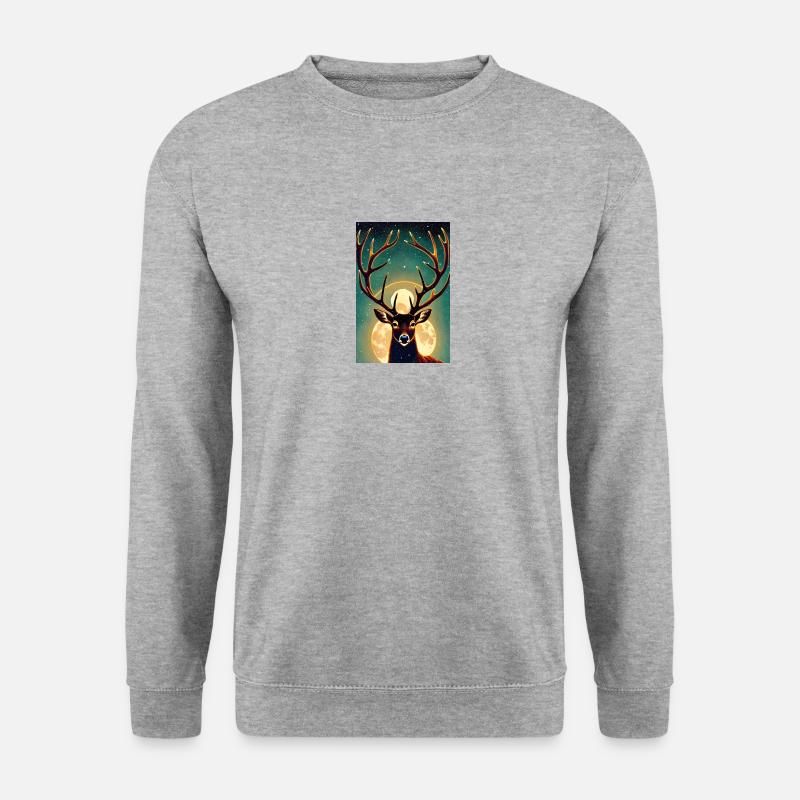 close up - Unisex Pullover - Weißgrau meliert
