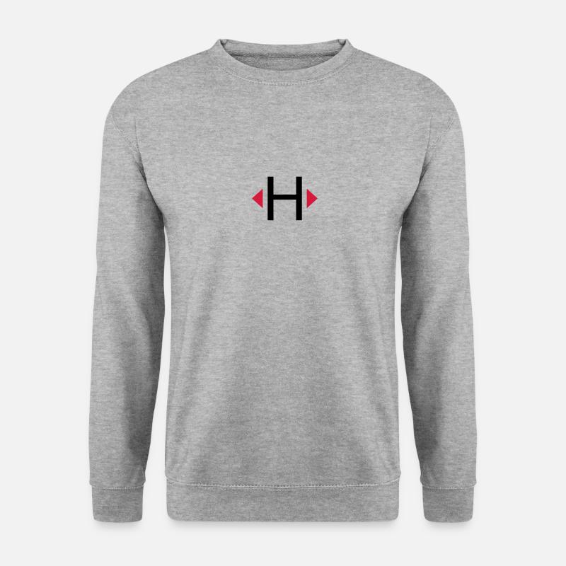Elb H dinghy - Unisex Sweatshirt - salt & pepper