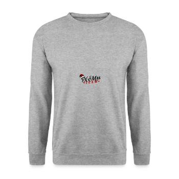 Équipe de Noël - Sweat-shirt Unisexe - gris chiné - Devant - Alina (178cm) & Michal (187cm)