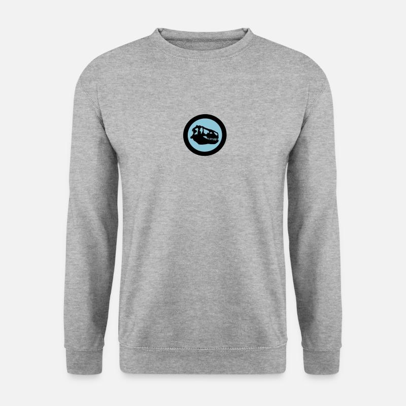 Rebosaur (own brand) - Unisex Pullover - Weißgrau meliert