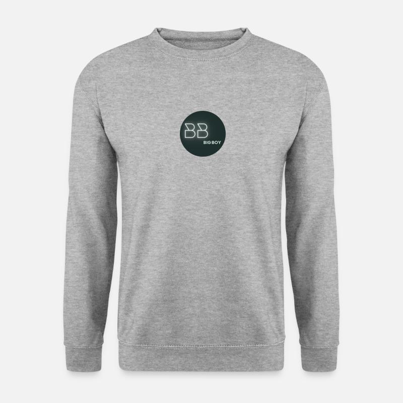 BIG BOY 2 - Unisex Pullover - Weißgrau meliert