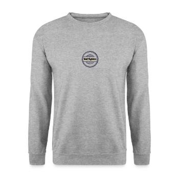 Bull Fighters - Unisex Pullover - Weißgrau meliert - Vorne - Alina (178cm) & Michal (187cm)