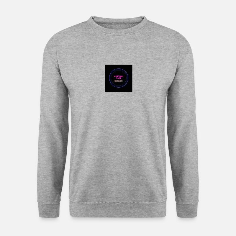 VIIRTUAL TAPE - Unisex Pullover - Weißgrau meliert