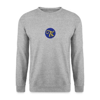 TAROT CARMELA LOGO - Unisex Sweatshirt - salt & pepper - Front - Alina (178cm) & Michal (187cm)
