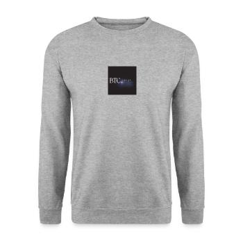 F21852BA 0EDF 492F 9DA6 E03517D902B5 - Unisex Pullover - Weißgrau meliert - Vorne - Alina (178cm) & Michal (187cm)