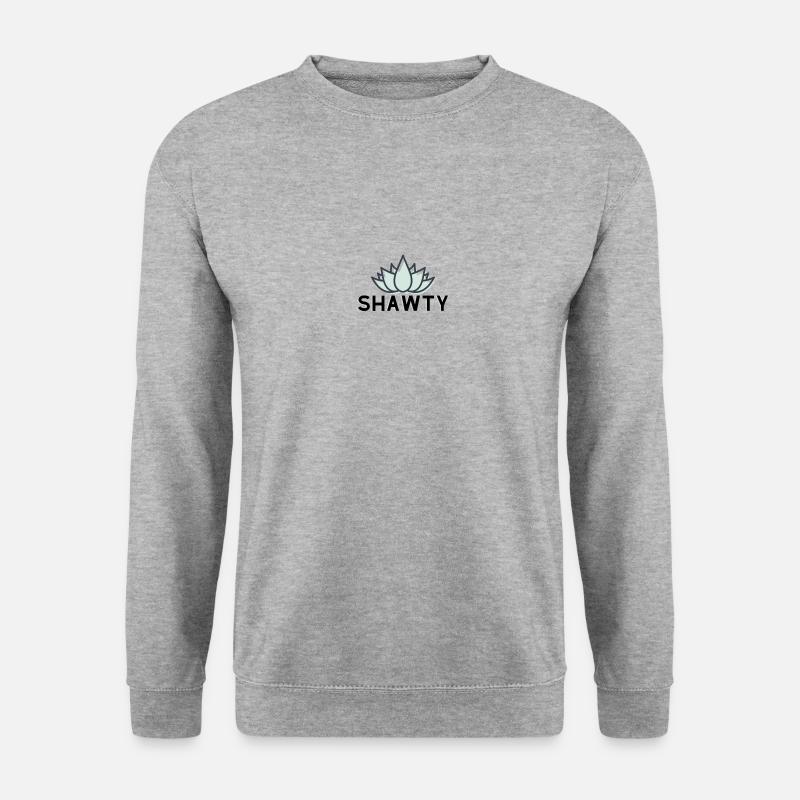 Shawty Designe idee Geschenk - Unisex Pullover - Weißgrau meliert