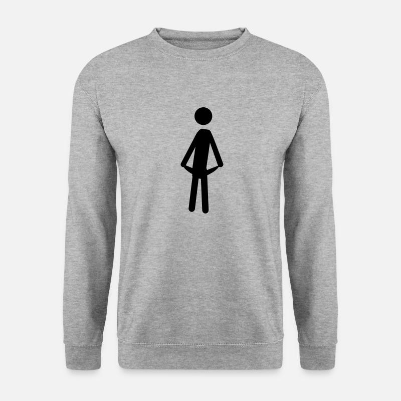 poor broke - Unisex Sweatshirt - salt & pepper