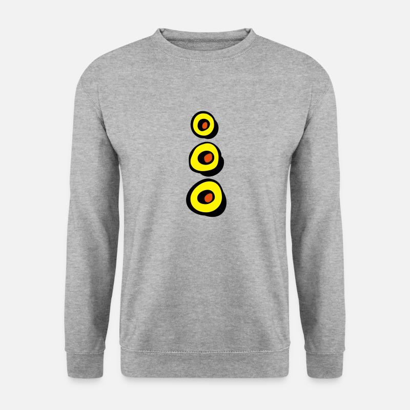 tentakel_g - Unisex Pullover - Weißgrau meliert