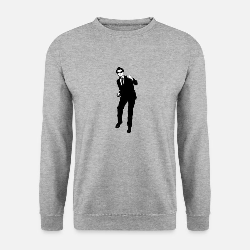 ska Tänzerin - Unisex Pullover - Weißgrau meliert