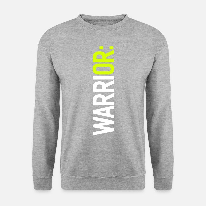 WARRIOR: (or me!) - Unisex Sweatshirt - salt & pepper