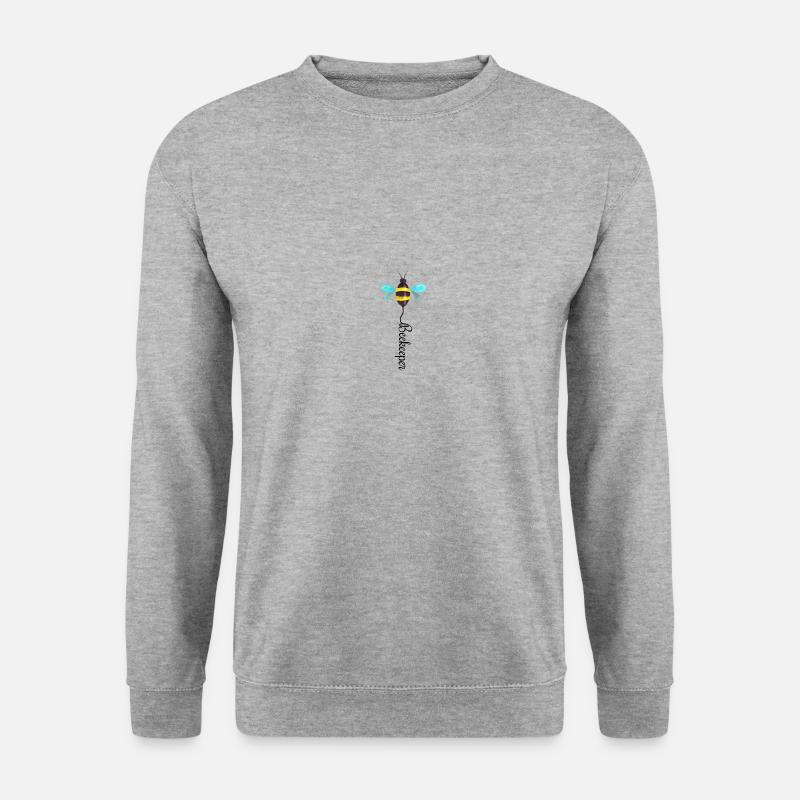 Bee Beekeeper - Unisex Sweatshirt - salt & pepper