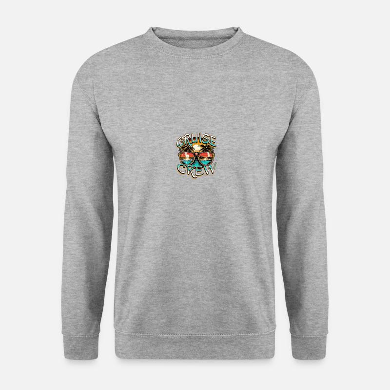 Cruise Crew - Unisex Pullover - Weißgrau meliert