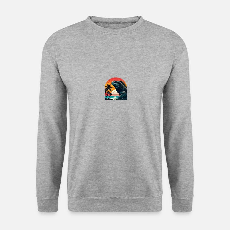 Meerechse - Unisex Pullover - Weißgrau meliert