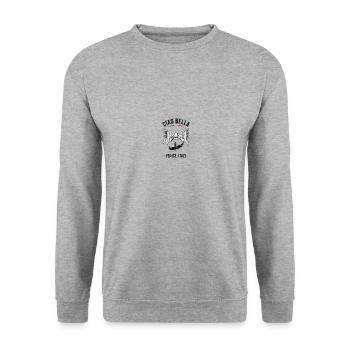 Ciao Bella Venice Italy - Unisex Sweatshirt - salt & pepper - Front - Alina (178cm) & Michal (187cm)