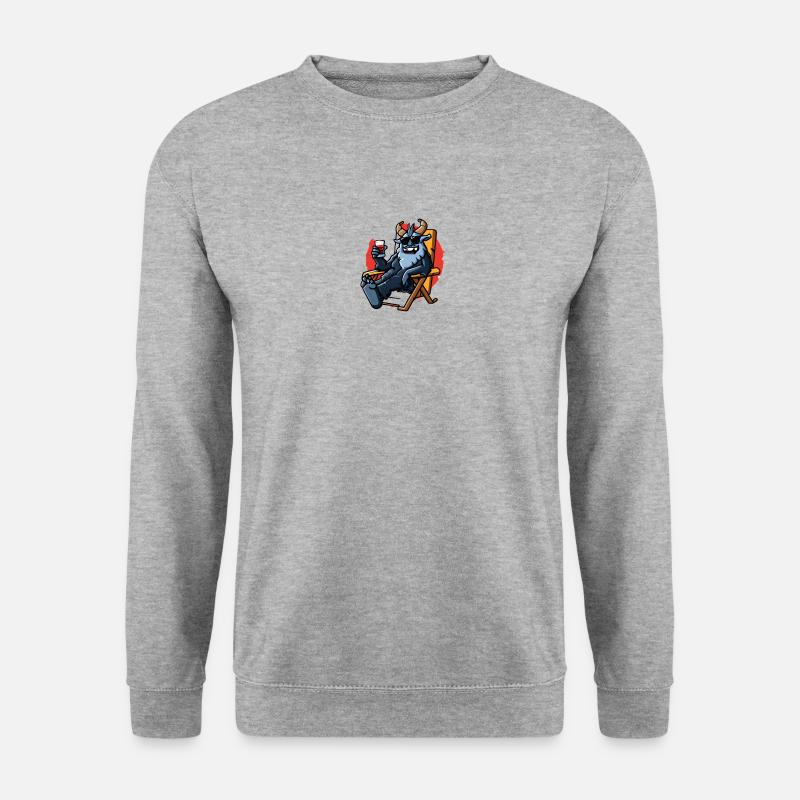 Krampus Percht Devil 2301 - Unisex Sweatshirt - salt & pepper