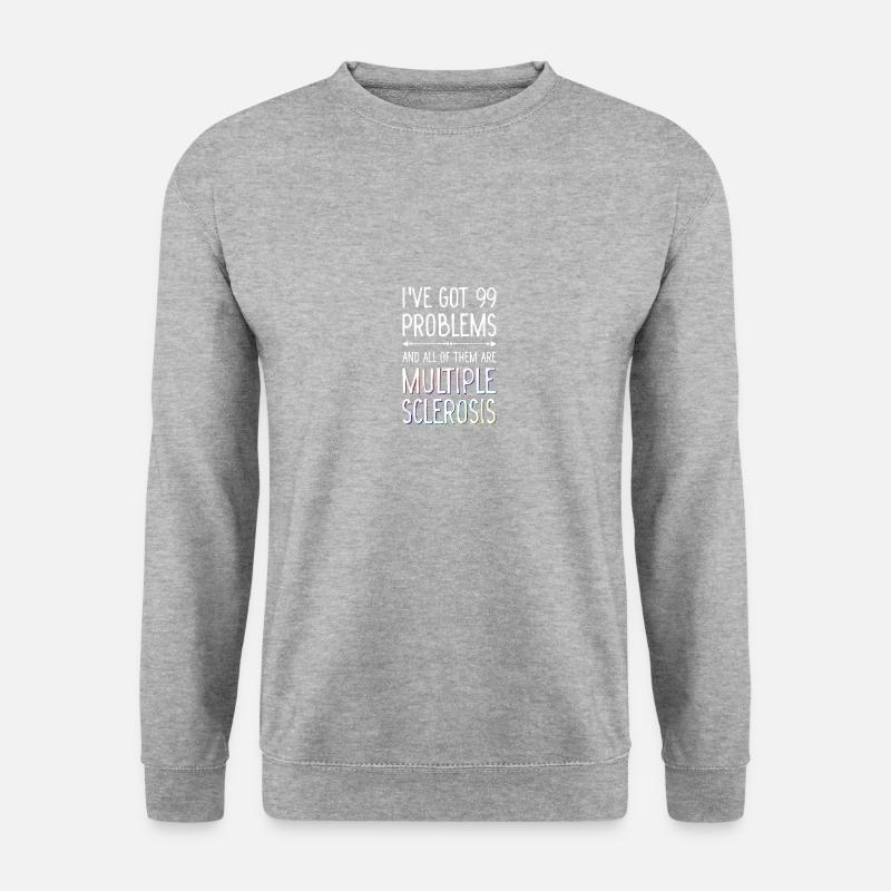 Disability Disabled Gift Handicap - Unisex Sweatshirt - salt & pepper