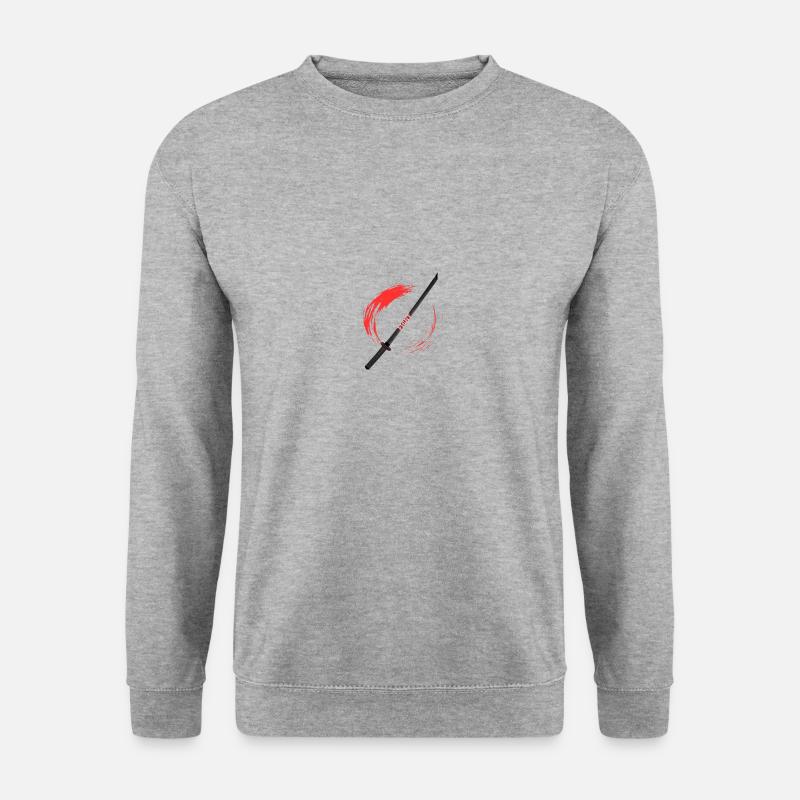 Samurai Sword Tee - Unisex Sweatshirt - salt & pepper