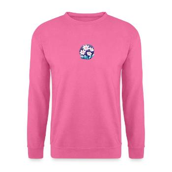 Fleurs Fleur prairie Bouquet Fleuristerie - Sweat-shirt Unisexe - rose - Devant