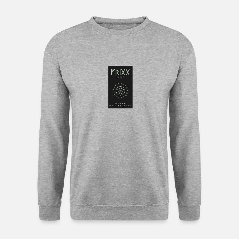 Frigg - Unisex Pullover - Weißgrau meliert