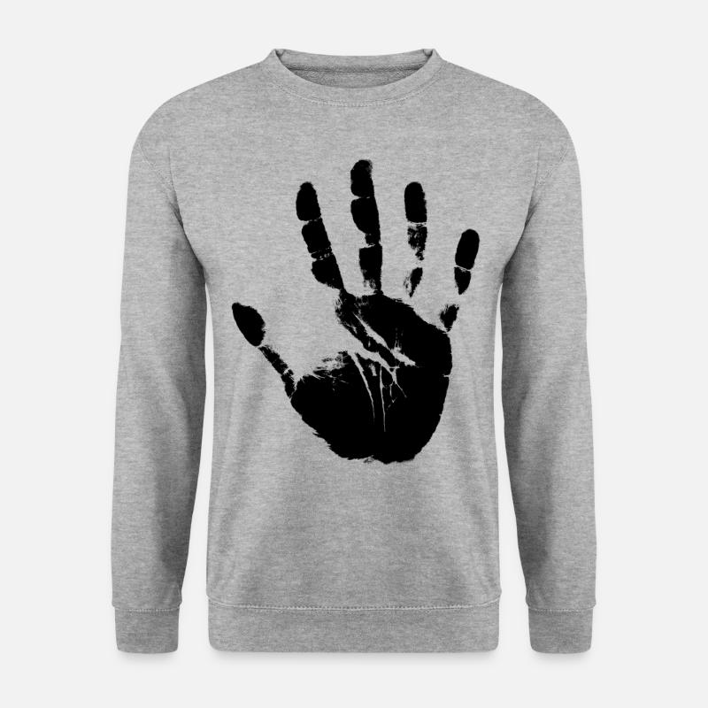 Hand - Unisex Sweatshirt - salt & pepper