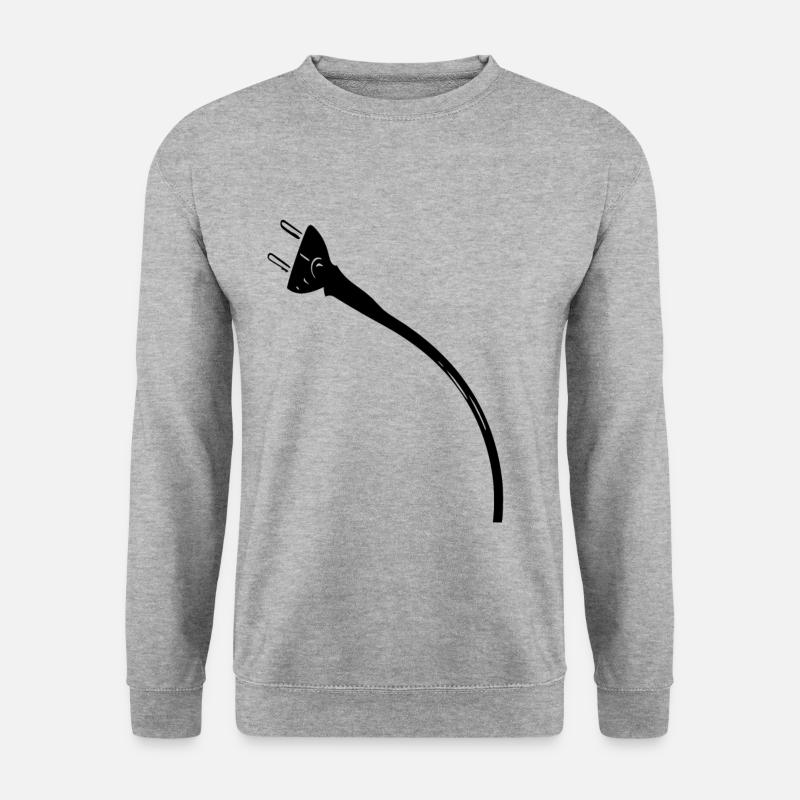 Plug - Unisex Sweatshirt - salt & pepper