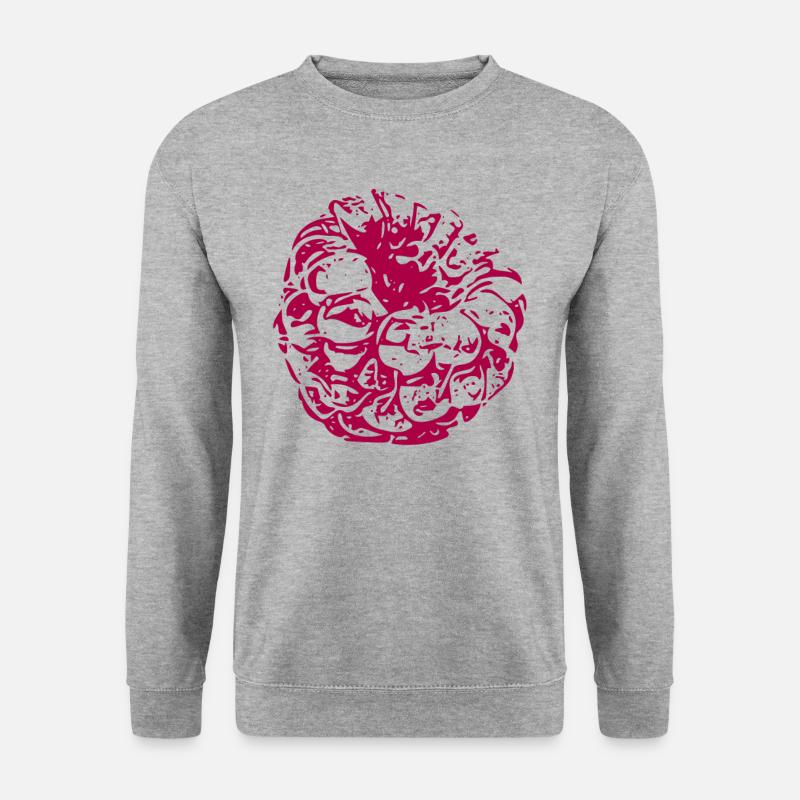 raspberry - Unisex Sweatshirt - salt & pepper