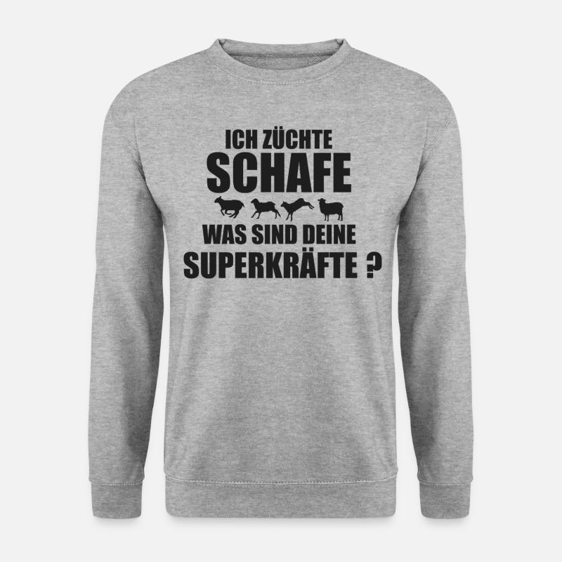 Sheep Sheep Sheep Breeder Gift - Unisex Sweatshirt - salt & pepper