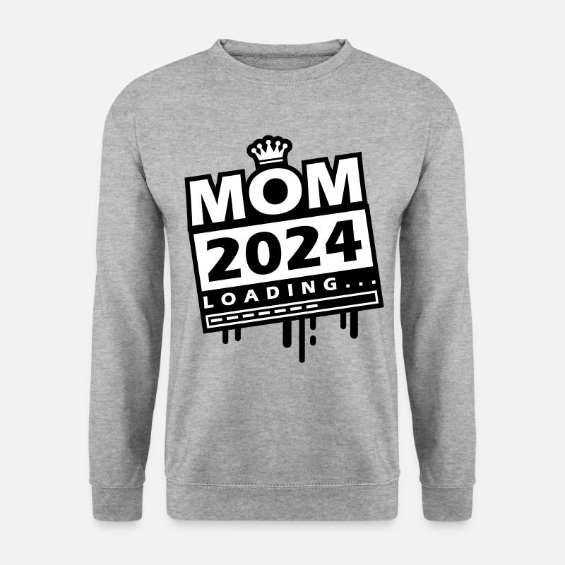 Mama 2024 Loading Mom - Unisex Sweatshirt - salt & pepper