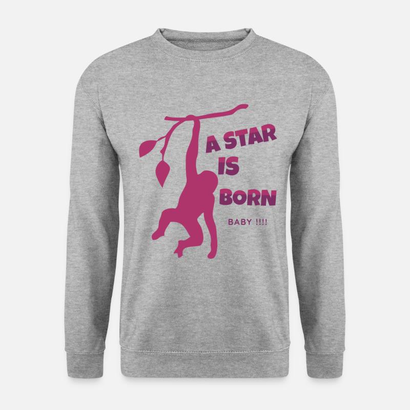 A STAR IS BORN - Unisex Sweatshirt - salt & pepper