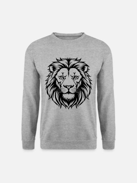 Lion - Unisex Sweatshirt - salt & pepper