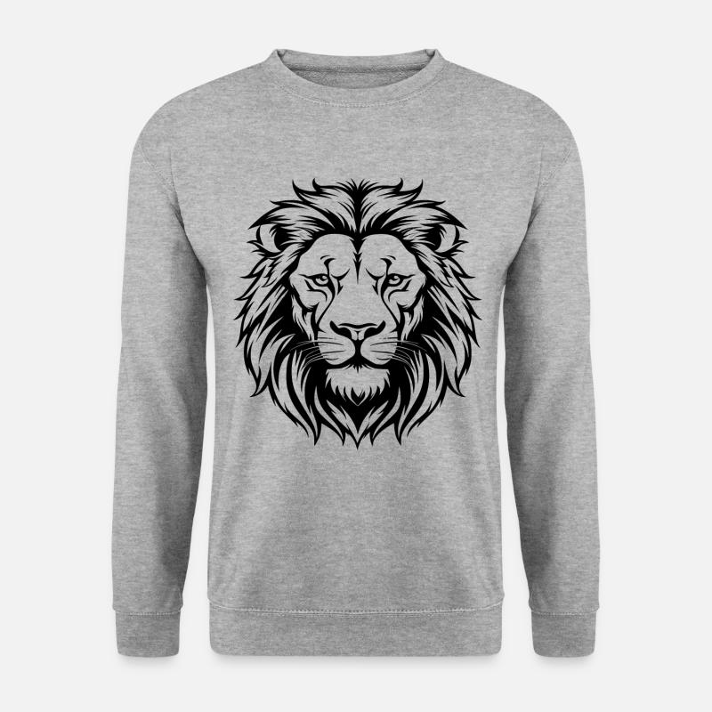 Lion - Unisex Sweatshirt - salt & pepper