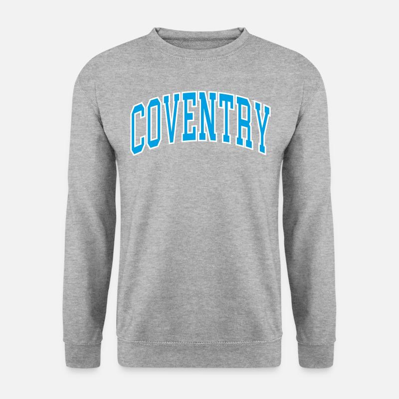 Coventry - Unisex Pullover - Weißgrau meliert