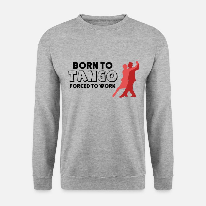 Tango - Unisex Pullover - Weißgrau meliert