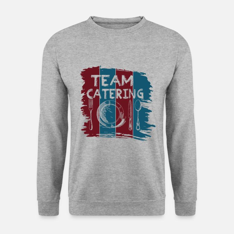 Verpflegung der Mannschaft - Unisex Pullover - Weißgrau meliert