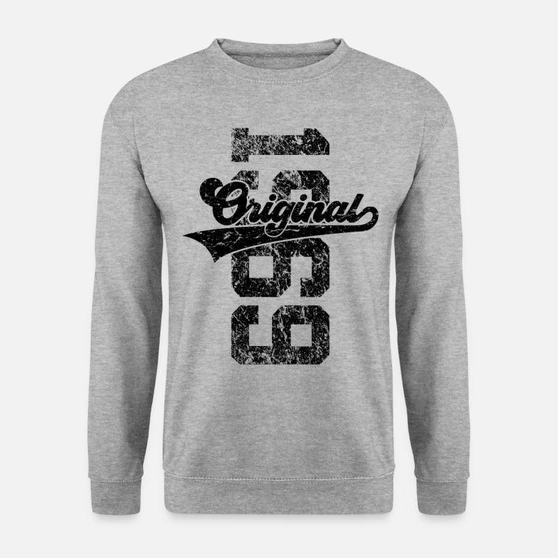 57TH BIRTHDAY ORIGINAL 1969 - Unisex Sweatshirt - salt & pepper
