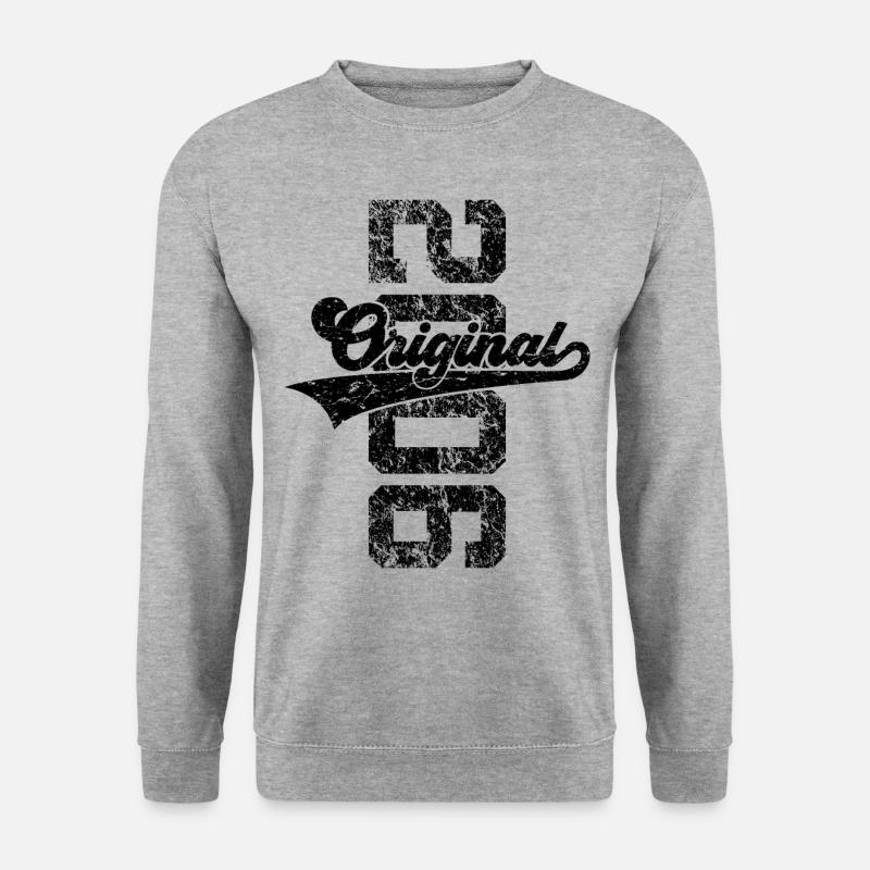 20TH BIRTHDAY ORIGINAL 2006 - Unisex Sweatshirt - salt & pepper
