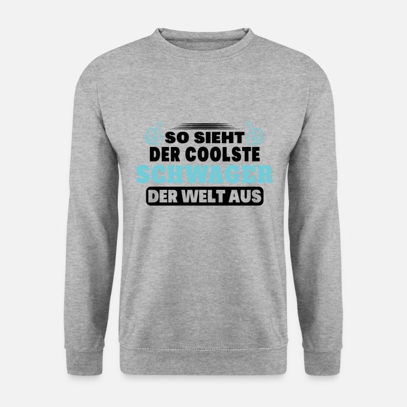 Tauben Taubenzucht Taubenzüchter - Unisex Pullover - Weißgrau meliert
