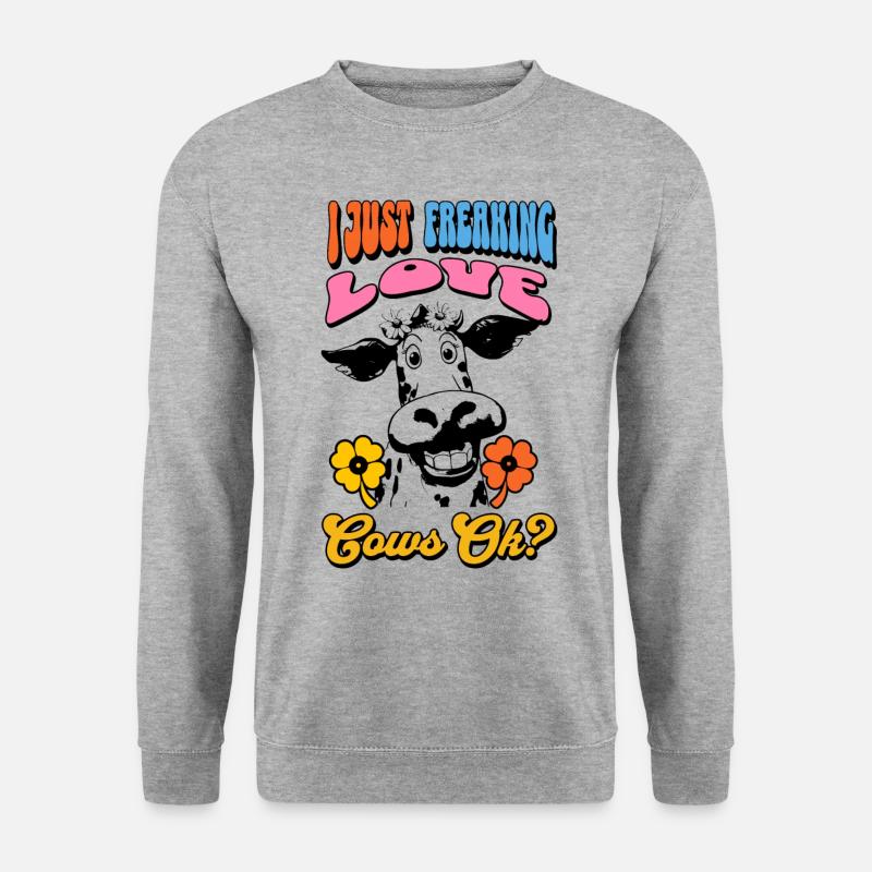 Cow Cows - Unisex Sweatshirt - salt & pepper