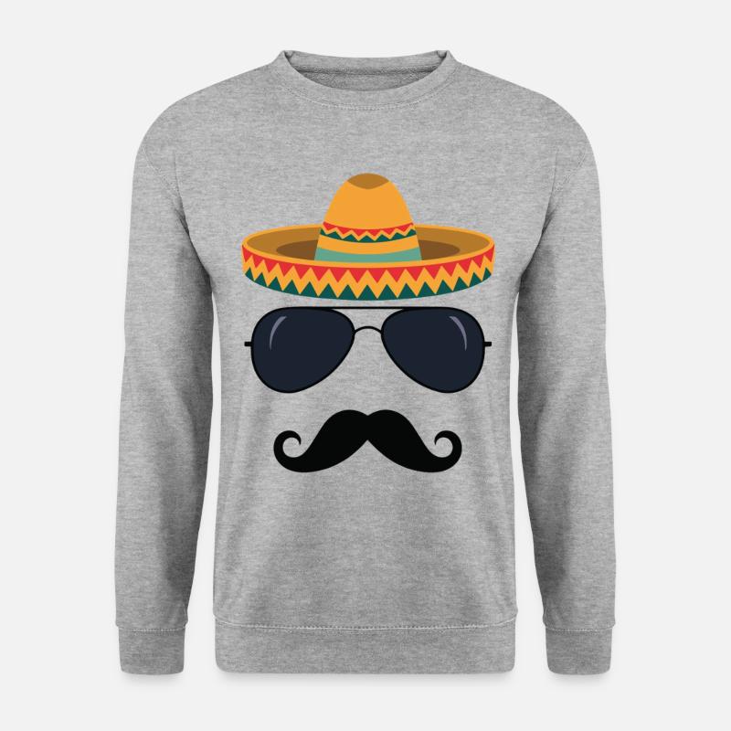Cinco De Mayo - Unisex Pullover - Weißgrau meliert